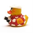 Badeente Fahr in den Urlaub - Gummiente | Bild 4