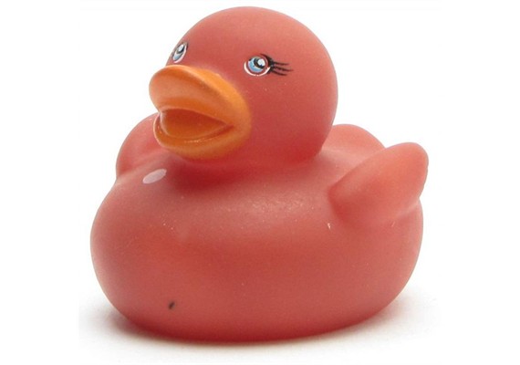Badeente Farbwechsel braun - 5,5 cm