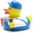 Badeente Fensterputzer - Gummiente | Bild 4