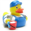 Badeente Fensterputzer - Gummiente | Bild 5