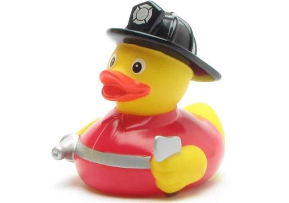 Badeente Feuerwehr - Gummiente