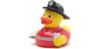 Badeente Feuerwehr - Gummiente
