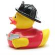 Badeente Feuerwehr - Gummiente | Bild 4