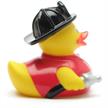 Badeente Feuerwehr - Gummiente | Bild 2