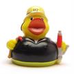 Badeente Feuerwehrmann - Gummiente | Bild 3