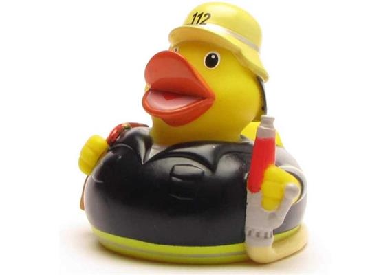 Badeente Feuerwehrmann - Gummiente