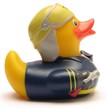 Badeente Feuerwehrmann Quietscheente | Bild 2