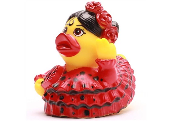 Badeente Flamcenco - Gummiente