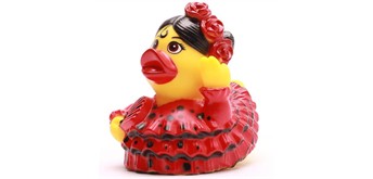 Badeente Flamcenco - Gummiente