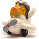 Badeente Flugzeug - Gummiente