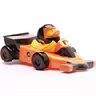 Badeente Formel 1 - orange - Gummiente | Bild 5