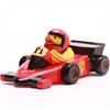 Badeente Formel 1 - rot - Gummiente