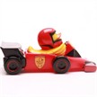Badeente Formel 1 - rot - Gummiente | Bild 2