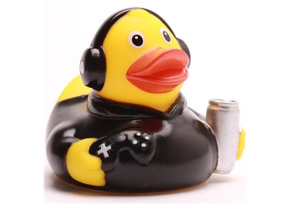 Badeente Gamer - Gummiente