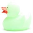 Badeente Glow in the Dark - grün - Gummiente | Bild 4