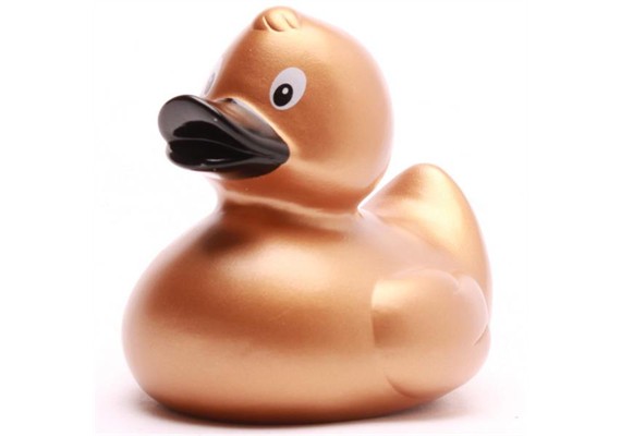 Badeente gold