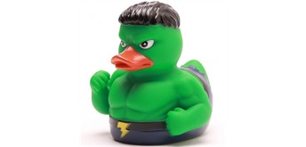 Badeente Green Power Quietscheente - Gummiente