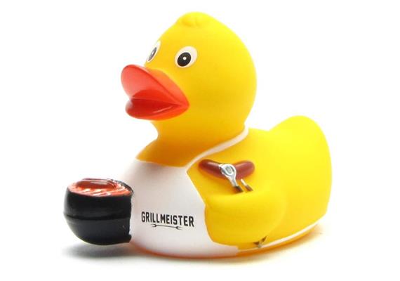 Badeente Grillmeister - Gummiente