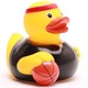 Badeente Gummiente Basketball Quietscheente