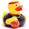 Badeente Gummiente Basketball Quietscheente