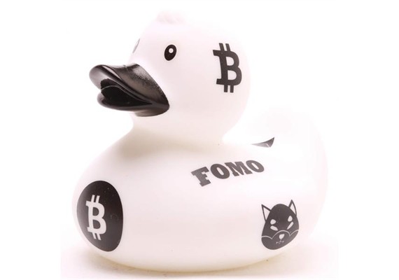 Badeente Gummiente Bitcoin