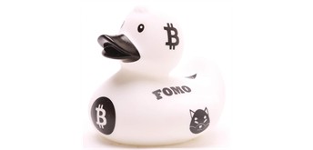 Badeente Gummiente Bitcoin