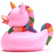 Badeente Gummiente Einhorn pink Quietscheente | Bild 4