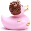 Badeente Gummiente Engel pink | Bild 2