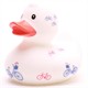 Badeente Gummiente Fahrräder
