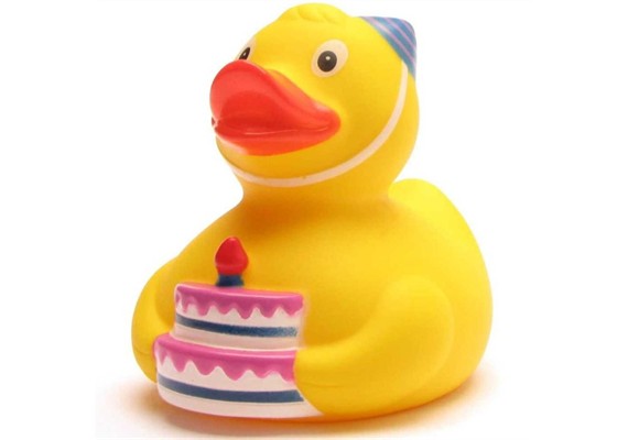 Badeente Gummiente Geburtstag
