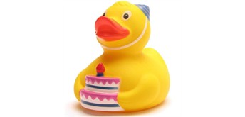 Badeente Gummiente Geburtstag