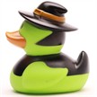 Badeente - Gummiente Hexe | Bild 4