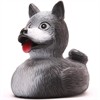 Badeente Gummiente Husky Quietscheente