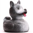 Badeente Gummiente Husky Quietscheente | Bild 5