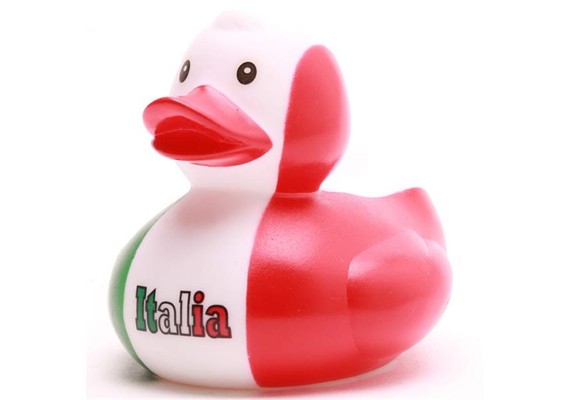 Badeente Gummiente Italia