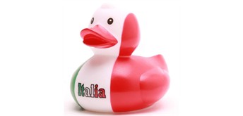 Badeente Gummiente Italia