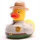 Badeente Gummiente Park Ranger