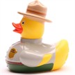 Badeente Gummiente Park Ranger | Bild 4