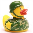 Badeente Gummiente Soldaten Quietscheente | Bild 5