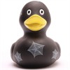 Badeente Gummiente Spinnennetz