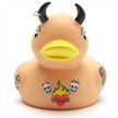 Badeente Gummiente Tattoo Devil Duckie | Bild 3