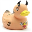 Badeente Gummiente Tattoo Devil Duckie | Bild 5