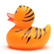 Badeente Gummiente Tiger | Bild 3
