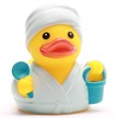 Badeente Gummiente Wellness Quietscheente | Bild 3