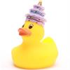Badeente Happy Birthday - Gummiente