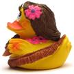 Badeente Hawaii - Gummiente | Bild 4