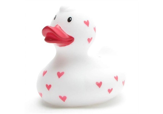 Badeente Herzchen