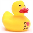 Badeente Ich liebe Mama - Gummiente | Bild 5