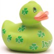 Badeente Irland Kleeblatt - 7,5 cm - Gummiente | Bild 5
