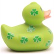 Badeente Irland Kleeblatt - 7,5 cm - Gummiente | Bild 2